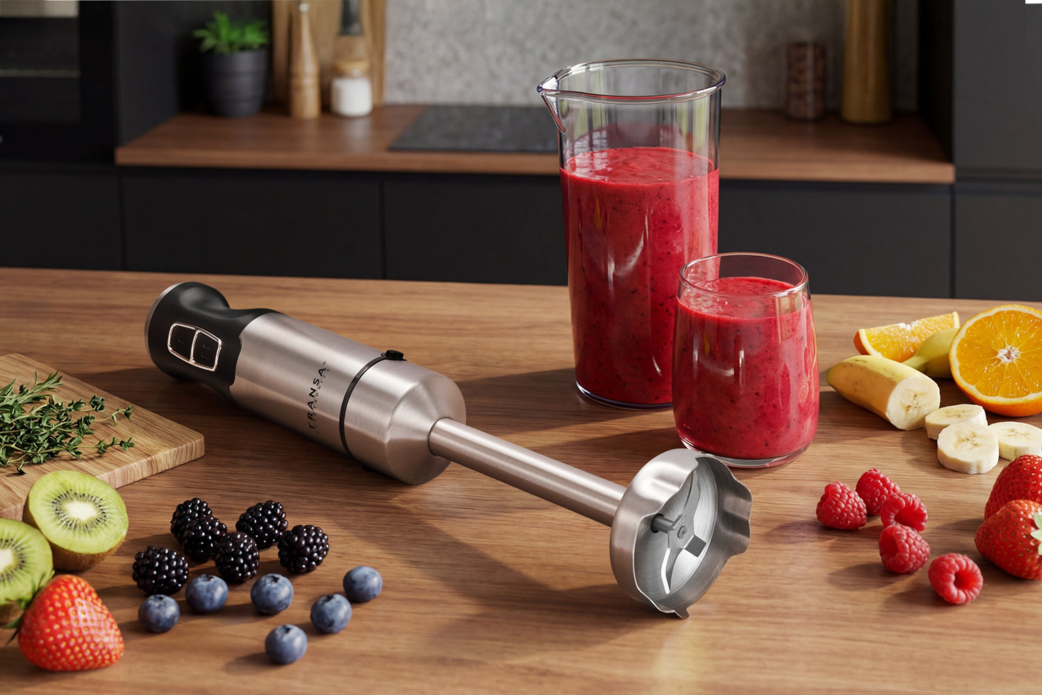 Blender ręczny BlendaFresh 3w1 1500W Transa Electronics